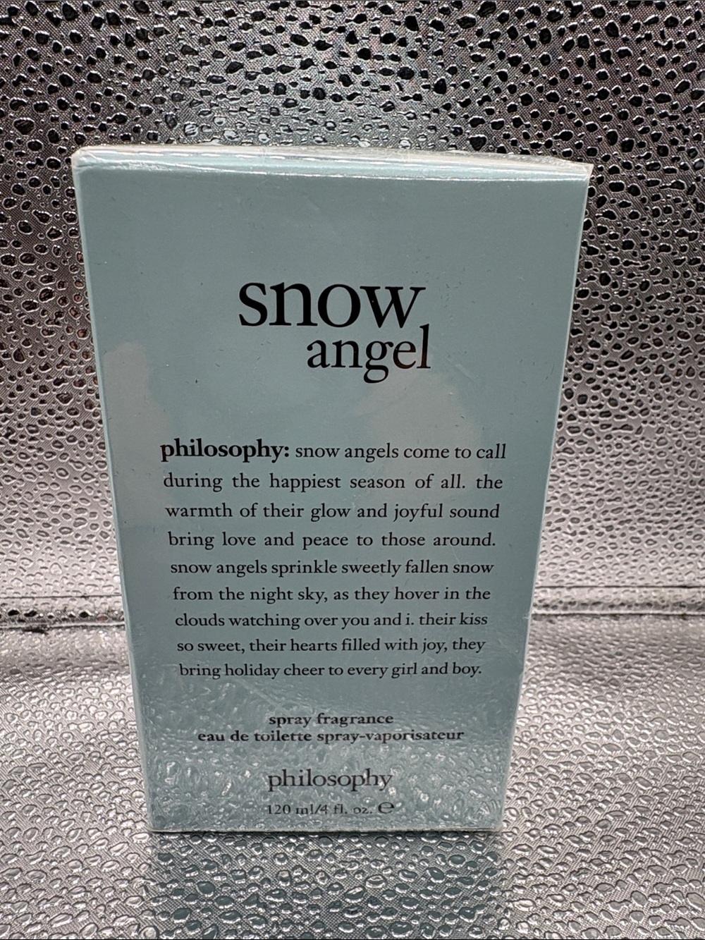 Philosophy Snow Angel Spray Fragrance - 4 ounces new sealed in box